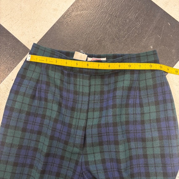 Vintage USA Pendleton Petite Black Watch Tartan Wool Blazer Pants Suit Set 26" - Picture 7 of 16